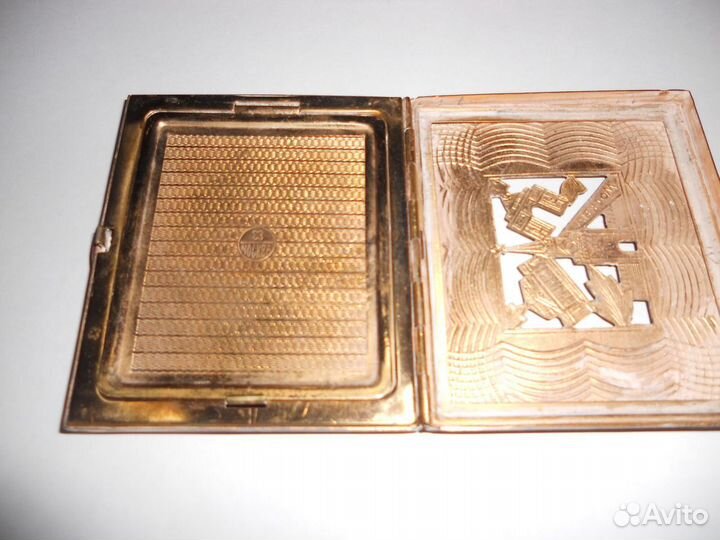 Винтажная пудреница Москва СССР