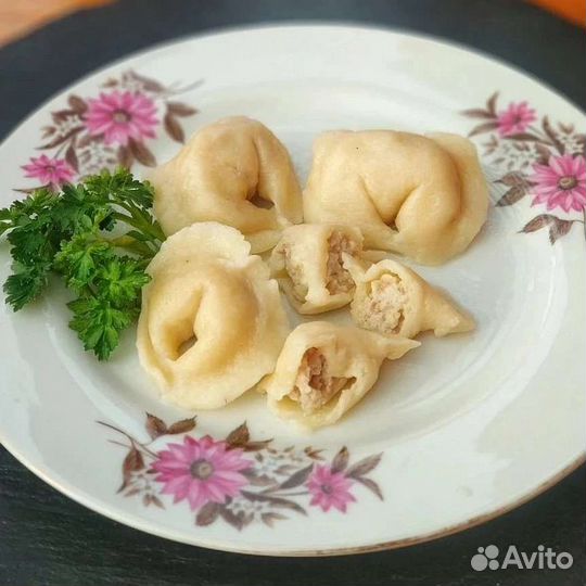 Пельмени вареники без глютена