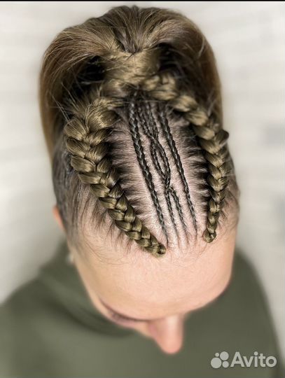 Плетение афрокосичек