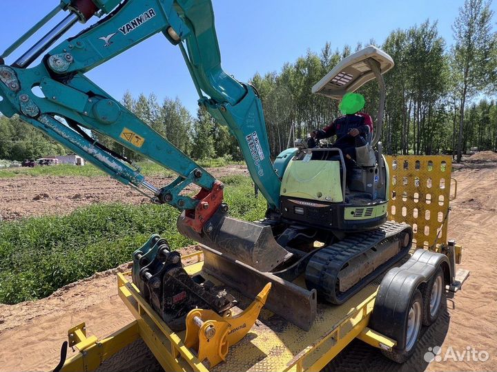 Услуги мини экскаватора