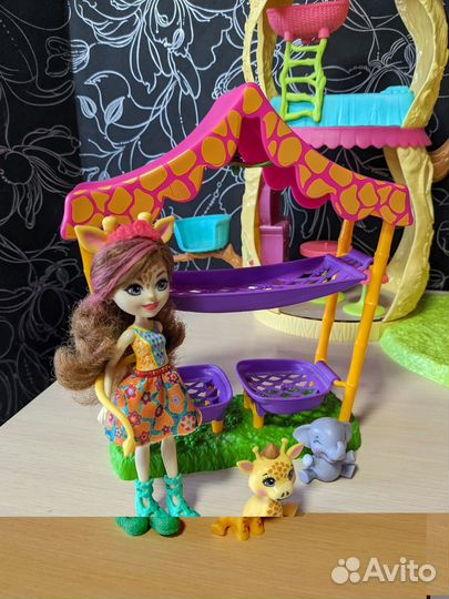 Лесной дом панды и другие куклы