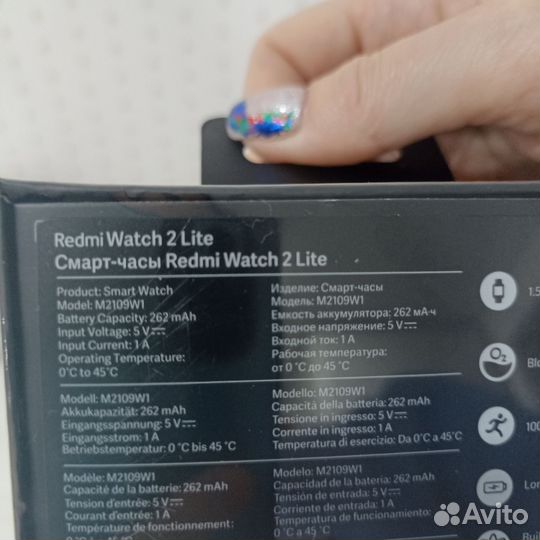 Smart часы xiaomi redmi watch 2