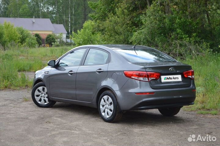 Kia Rio 1.4 МТ, 2016, 44 375 км