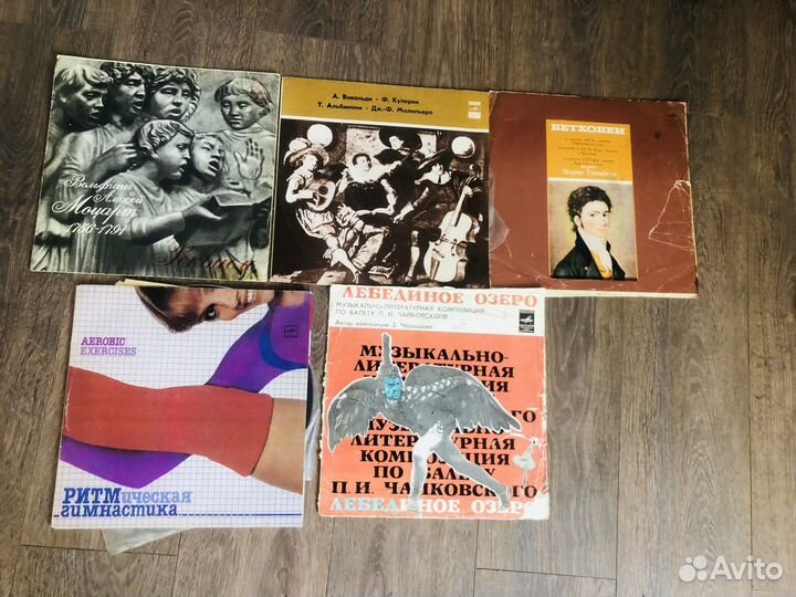 Коллекция виниловых пластинок 86 штук