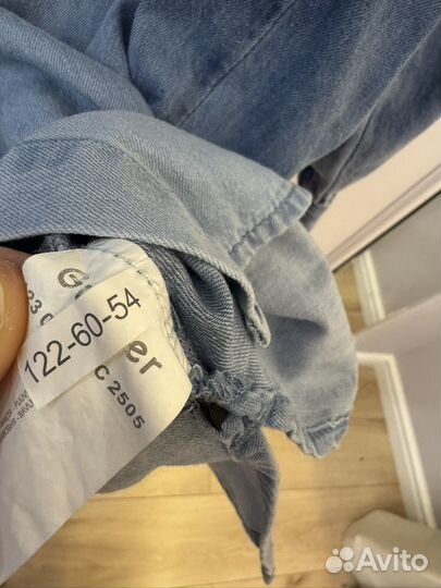 Платье рубашка Gulliver на девочку