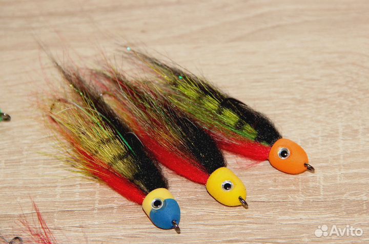 Мандула приманка, джиг стример, судачьи поролонки