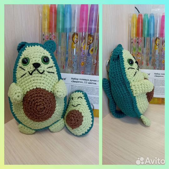 Игрушки вязаные, гном, олень и мн. др