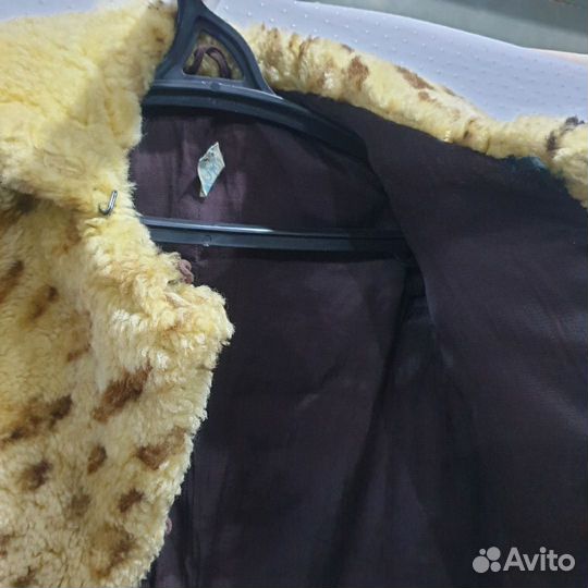 Шуба СССР детская мутон