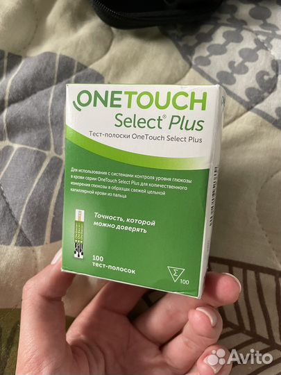 Глюкометр one touch select plus