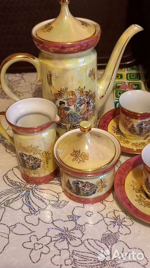 Сервиз кофейный Мадонна Гейша ГДР