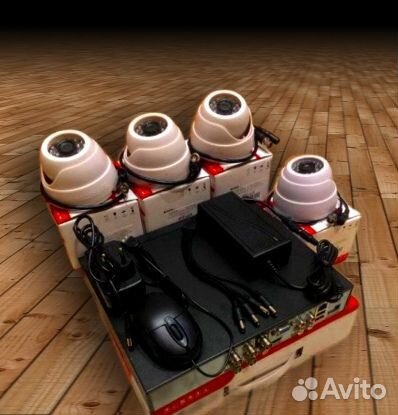 Комплект видеонаблюдения внутренний