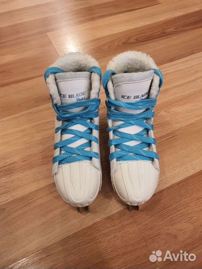 Коньки двулезвиевые р. 31 (19 см) Ice Blade Pixel