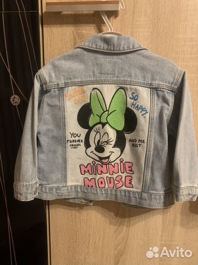 Джинсовый костюм для девочки 86