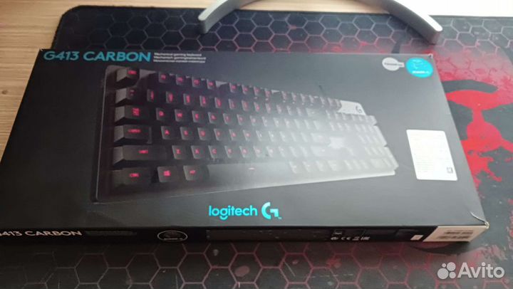 Игровая клавиатура logitech g 413 carbon