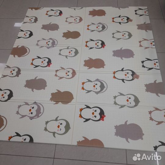 Двухсторонний детский коврик