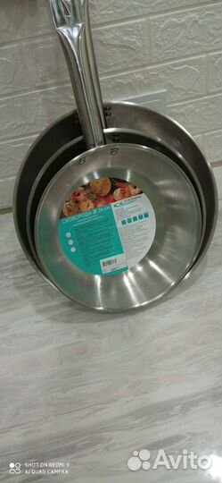 Сковорода нержавейка. Новые