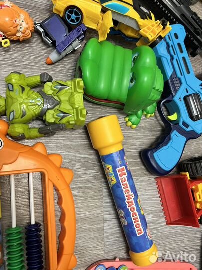 Детские игрушки пакетом для мальчика