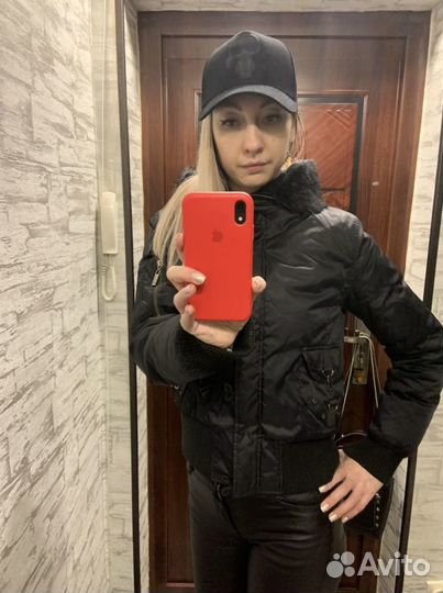 Пуховичок-бомбер
