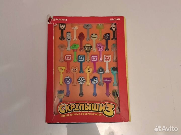 Скрепыши 3 вся коллекция с Випом