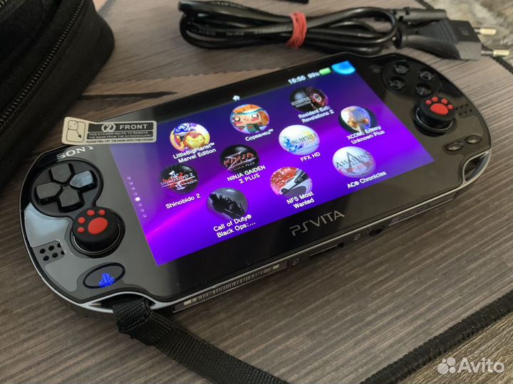 Sony PS Vita Fat Black 128gb 7500 игр (комплектом)