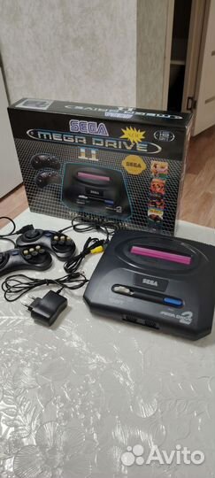 Игровая приставка Sega mega drive 2