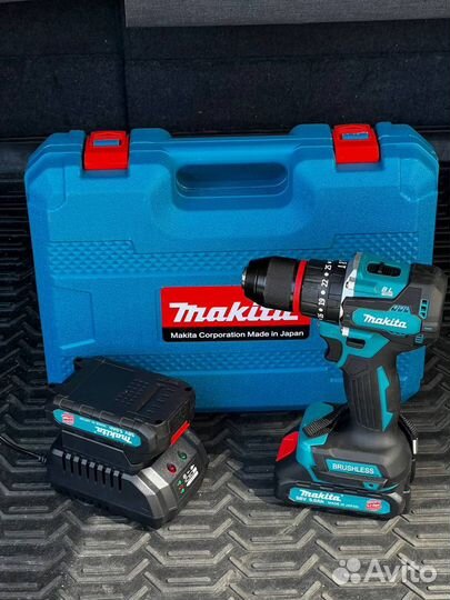 Шуруповерт бесщеточный Makita 58V