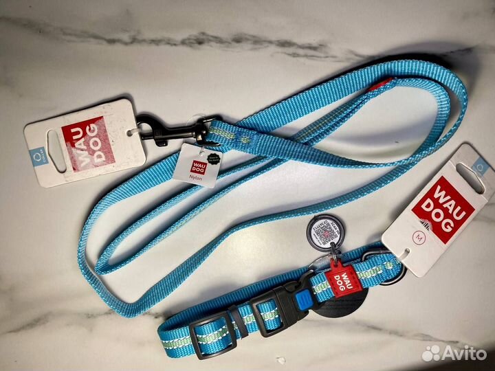 Амуниция collar waudog Nylon с эфф. 