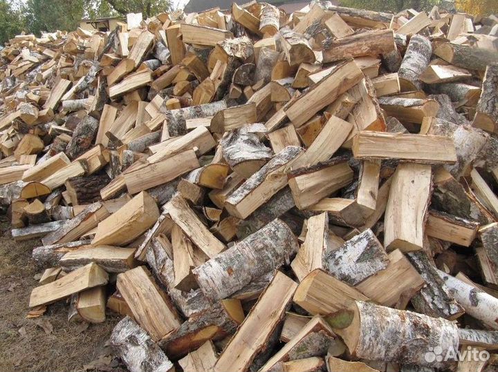 Дрова березовые колотые с доставкой