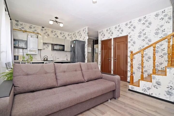 Таунхаус 60 м² на участке 2 сот.