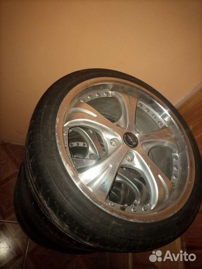 Литые диски r18 с резиной