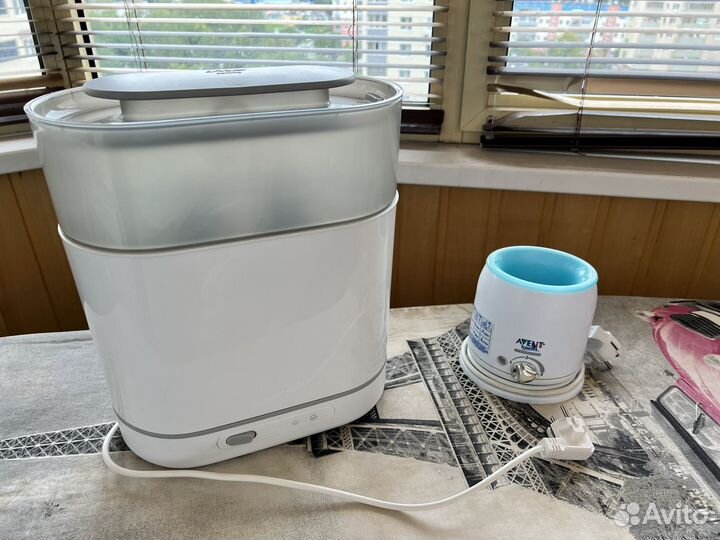 Стерелизатор и подогреватель бутылочек Avent
