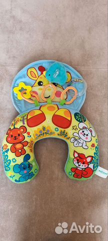 Развивающий коврик-подушка