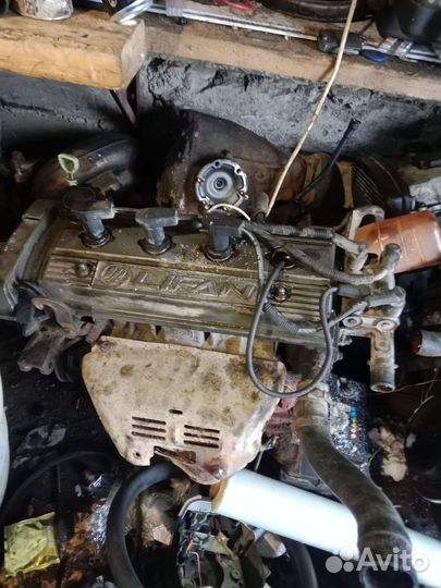 В разборе Двигатель Lifan Solano 1.6