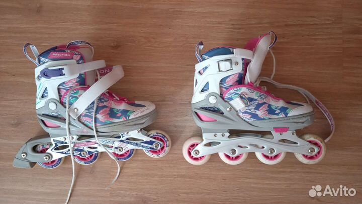 Ролики детские раздвижные размер 36-41