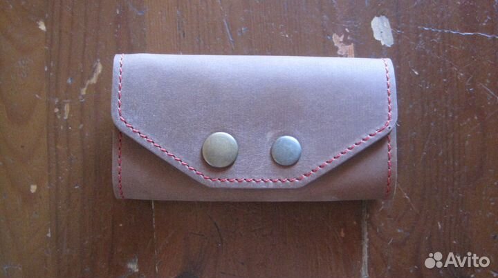 Чехол для ключей кожаный новый