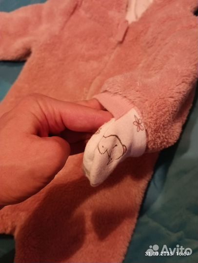 Комбинезон махровый 68 р