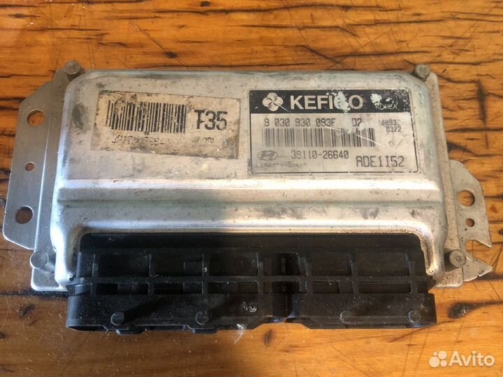 Блок управления двигателем Hyundai Accent