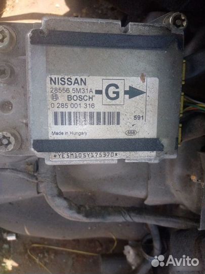 Блок управления Air Bag Nissan Almera N16 2005