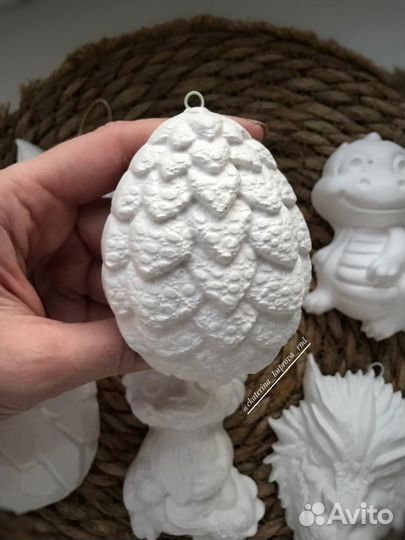 Гипсовые фигурки для росписи, Новогодние наборы