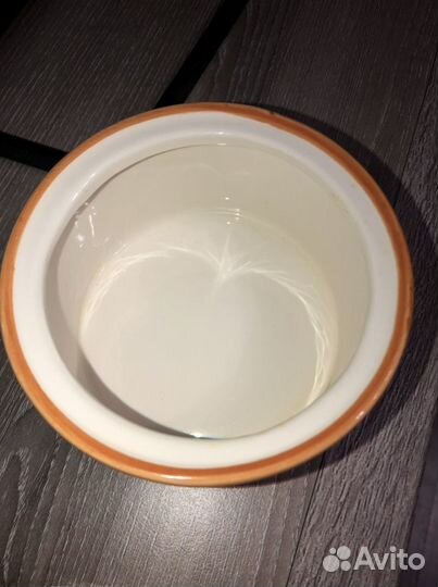 Керамическая икорница/шкатулка