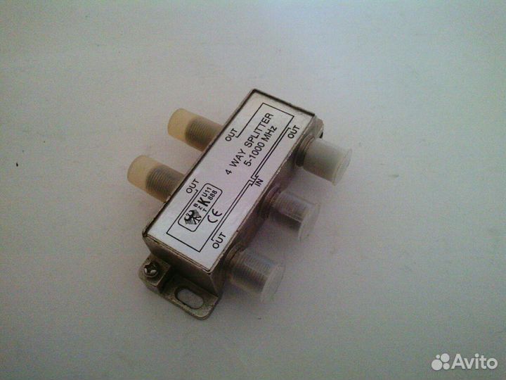 Делитель тв сигнала (на 4 тв), Splitter Eurosky BZ