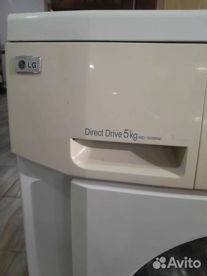 Стиральная машина бу lg 5 кг в как новая