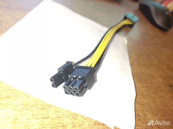 Переходник удлинитель PCI-e 8 pin-8(6+2)pin