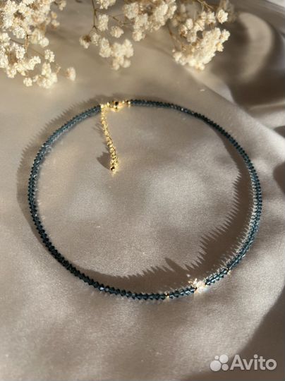 Колье чокер нить браслет Swarovski оригинал