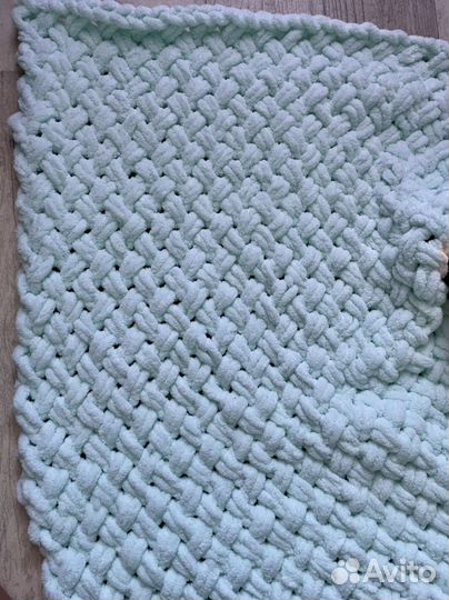 Плед детский плюшевый