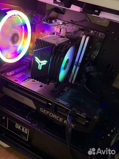 Игровой пк rtx 3060 ti core i5 12400f