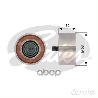 Ролик обводной ремня грм T42141 Gates