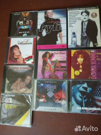 Cd диски DVD диски Queen Donna Summer
