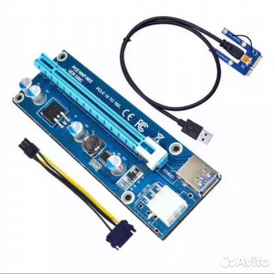 Внешняя графическая карта Mini PCI-E к PCI-E x16 R