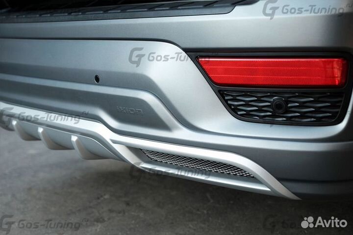 Накладка заднего бампера KIA Mohave Borrego 2016